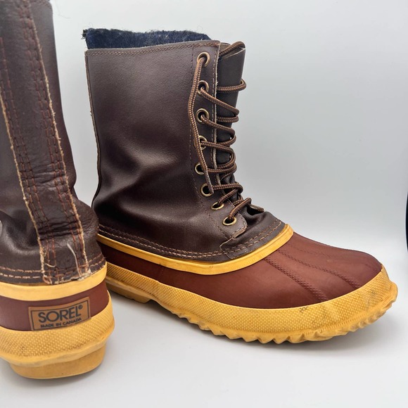 Sorel Brown and Tan Men's Boots - Picture 2 of 16